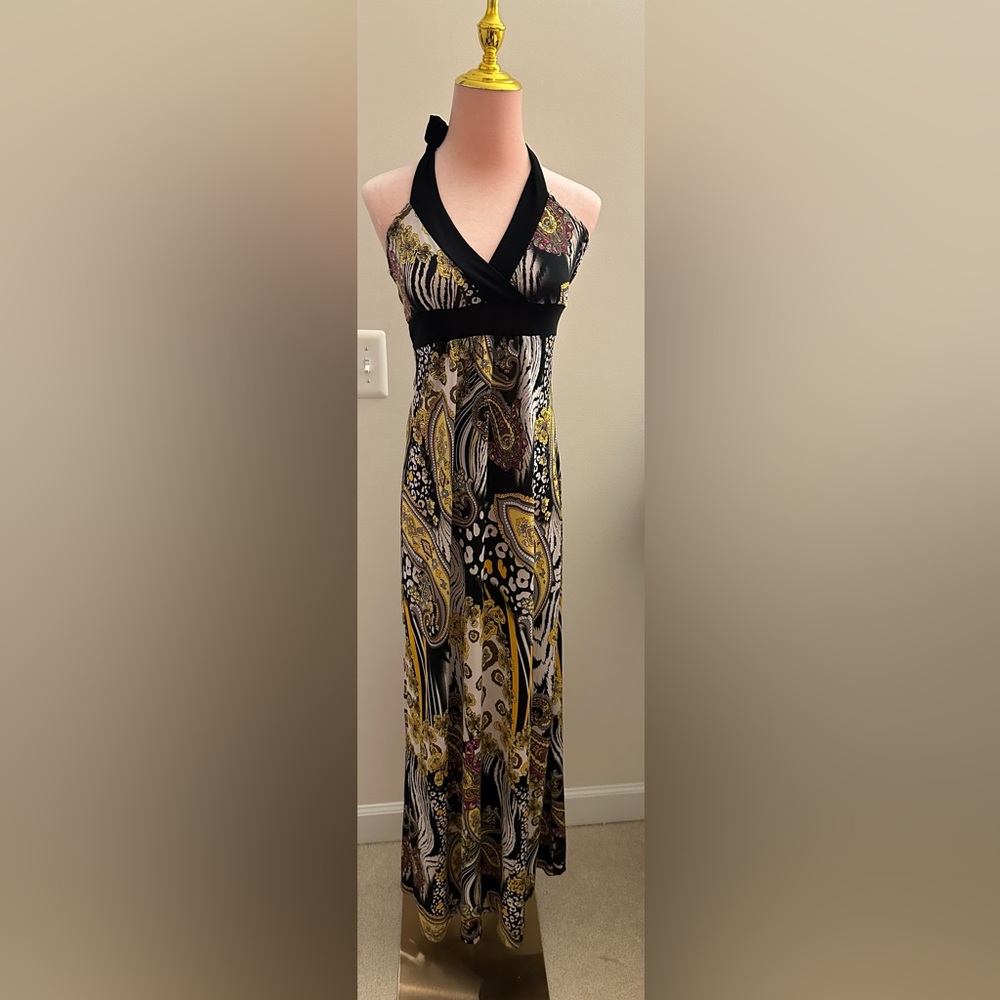 Long colorful dress